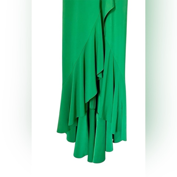 Free People Jetstream Maxi Dress Green
Size 4 - Ruffle Cutout Boho Rare - Picture 3 of 13